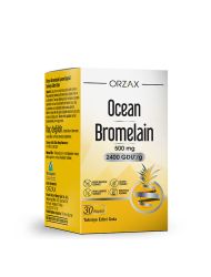 Orzax Ocean Bromelain 30 Kapsül