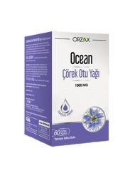 Orzax Ocean Çörek Otu Yağı 60 Kapsül