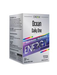 Orzax Ocean Daily One Energy 30 Tablet - Takviye Edici Gıda