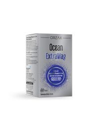 Orzax Ocean ExtraMag Üçlü Magnezyum Kombinasyonu 60 Tablet