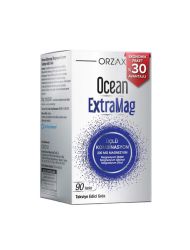 Orzax Ocean ExtraMag Üçlü Magnezyum Kombinasyonu 90 Tablet