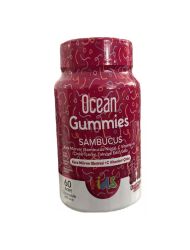 Orzax Ocean Gummies Sambucus Kids Takviye Edici Gıda 60 Adet Çiğnenebilir Jel Form