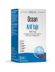 Orzax Ocean Krill Oil 30 Kapsül