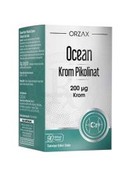 Orzax Ocean Krom Pikolinat 90 Bitkisel Kapsül