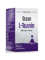 Orzax Ocean L-Teanin Takviye Edici Gıda 30 Kapsül