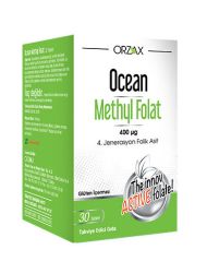 Orzax Ocean Methyl Folat 30 Tablet