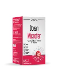 Orzax Ocean Microfer Demir ve C Vitamini 60 Kapsül