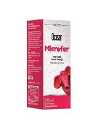 Orzax Ocean Microfer Lipozomal Demir Sıvı Takviye Edici Gıda 250 ml