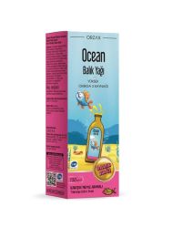 Orzax Ocean Omega3 Şurup 150 ml - Karışık Meyve Aromalı