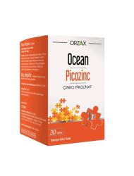 Orzax Ocean Picozinc Takviye Edici Gıda 30 Tablet