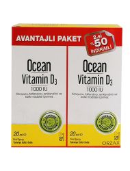 Orzax OCean Vitamin D3 1000 IU 2 x 20 ml