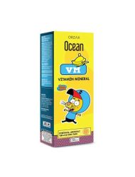 Orzax Ocean Vitamin Mineral - Portakal Aromalı 150ml