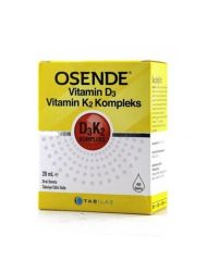 Osende Vitamin D3 K2 Complex Takviye Edici Gıda 20 ml