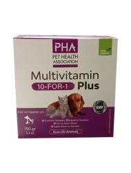 PHA - Pet Health Association Multivitamin 10-FOR-1 Plus 150 gr.