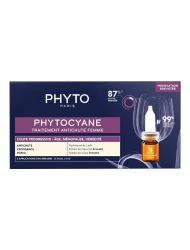 Phyto Phytocyane Kadınlar İçin Saç Dökülmesi Karşıtı Bakım 12 Ampül x 5 ml