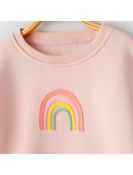 Rainbow 3D Baskılı Sweatshirt Şardonlu OUTLET