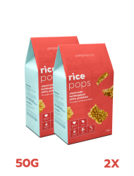 2\&#039;li Glutensiz Vegan Rice Pops Mix Paket