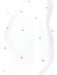 Casadorababy Stars100% Pamuk Saten Lastikli Bebek Çarşafı - 100 x 200 cm