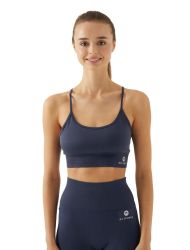 [Seamless BRA] Lacivert Dikişsiz Spor Sütyen