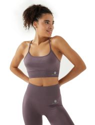 [Seamless BRA] Pastel Mürdüm Dikişsiz Spor Sütyen