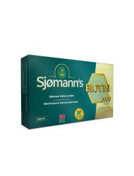 Sjomann’s Biotin 3000 İçeren Takviye Edici Gıda 30 Adet Çiğnenebilir Jel Form