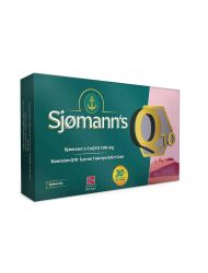 Sjomann’s CoQ10 100 mg İçeren Takviye Edici Gıda 30 Adet Çiğnenebilir Jel Form