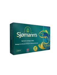 Sjomann’s Omega 3 ve Vitamin D3 İçeren Takviye Edici Gıda 30 Adet Çiğnenebilir Jel Form