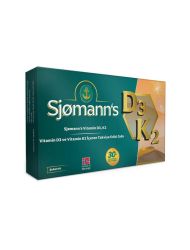 Sjomann’s Vitamin D3 ve K2 İçeren Takviye Edici Gıda 30 Adet Çiğnenebilir Jel Form