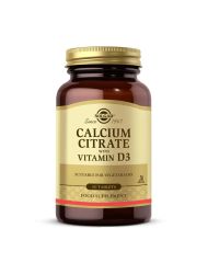 Solgar Calcium Citrate with Vitamin D3 60 Tablet