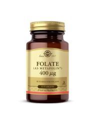 Solgar Folate (Metafolin) 400 mcg 50 Tablet