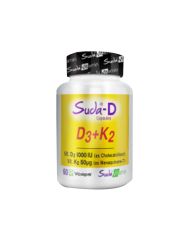 Suda Vitamin Suda-D D3+K2 Takviye Edici Gıda 60 Kapsül