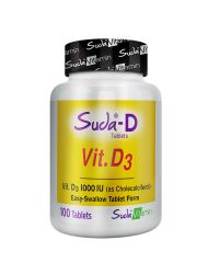 Suda Vitamin Vitamin D3 İçeren Takviye Edici Gıda 100 Tablet