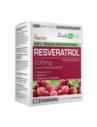 Suda Vitamin Resveratrol 60 Bitkisel Kapsül