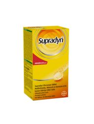 Supradyn Vitamin, Mineral ve Koenzim Q10 İçeren 30 Efervesan Tablet