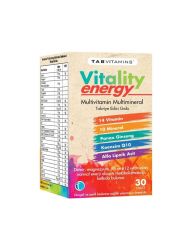 Tab Vitamins Vitality Energy Multivitamin 30 Tablet