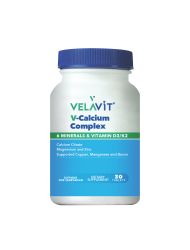 Velavit V-Calcium Complex Takviye Edici Gıda 30 Kapsül