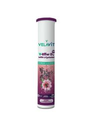 Velavit V-Effer D3 with L-Cysteine 20 Efervesan Tablet