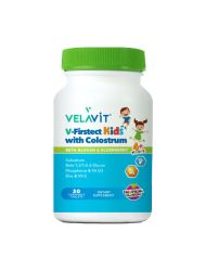 Velavit V-Firstect Kids with Colostrum Takviye Edici Gıda 30 Kapsül