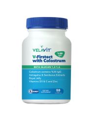 Velavit V-Firstect with Colostrum Takviye Edici Gıda 30 Kapsül