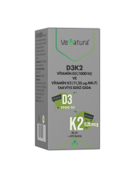 VeNatura D3K2 (11,25 mcg) Takviye Edici Gıda 20 ml