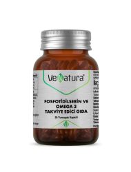 VeNatura Fosfotidilserin ve Omega 3 Takviye Edici Gıda 30 Yumuşak Kapsül