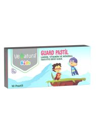 VeNatura Kids Guard Pastil, Vitamin ve Mineral Takviye Edici Gıda 10 Pastil