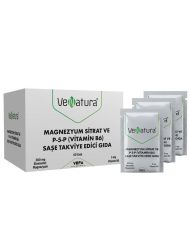 VeNatura Magnezyum Sitrat P-5-P Vitamin B6 60 Saşe