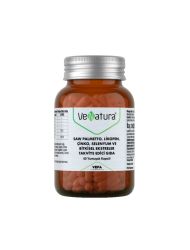 VeNatura Saw Palmetto, Likopen, Çinko, Selenyum 60 Yumuşak Kapsül