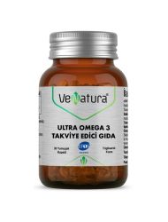 VeNatura Ultra Omega 3 Takviye Edici Gıda 30 Kapsül