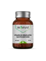 VeNatura Vitamin B2 (Riboflavin) Takviye Edici Gıda 100 kapsül