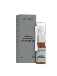 VeNatura Vitamin D3 600 IU Sprey Takviye Edici Gıda 20 ml