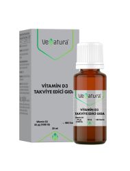 VeNatura Vitamin D3 Takviye Edici Gıda 1000 IU 20 Damla