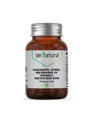 VeNatura Zeaksantin Lutein Resveratrol ve Vitamin C Takviye Edici Gıda 30 Yumuşak Kapsül