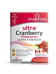 Vitabiotics Ultra Cranberry 750 mg Extract 30 Tablet